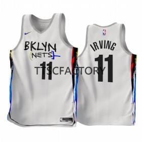 Dres Brooklyn Nets Kyrie Irving 11 Nike 2022-23 City Edition Bijela Swingman - Muške